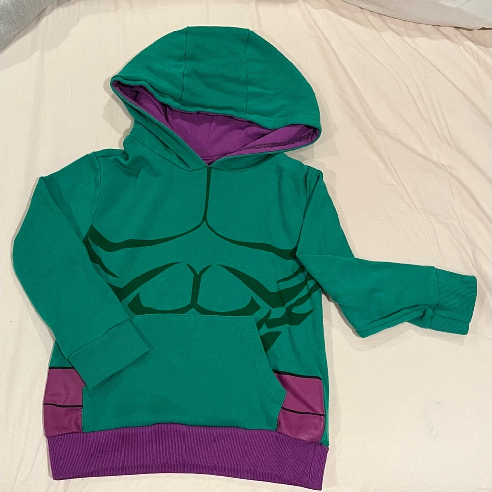 Marvel Avengers Hulk Hoodie, Kids Size 6